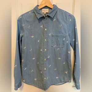 Sezane Tomboy Shirt, Size 2